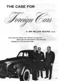 Cars 1953-10 The Case for Foreign Cars William Rootes small