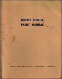 Rootes Service Paint Manual - 1965